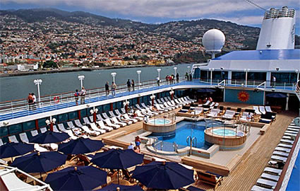 Cruise Ship Pool Deck